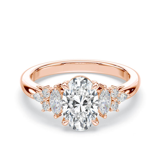 Accented Cathedral Ring